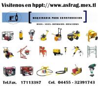 MAQUINARIA PARA CONSTRUCCION
